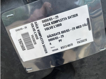 Roue complète Michelin 800/65R29 XLD Volvo L150 L180: photos 2 Roue complète Michelin 800/65R29 XLD Volvo L150 L180: photos 2