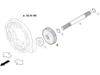 Boîte de vitesse CLAAS