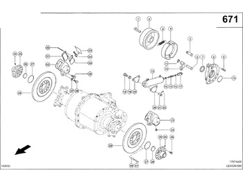 Pièces de frein CLAAS