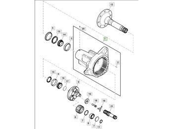 Moteur de translation JOHN DEERE
