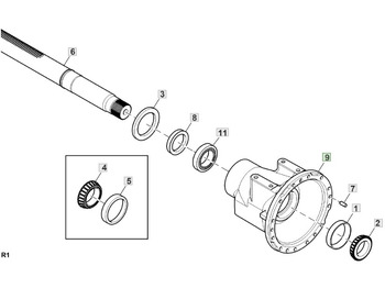 Moteur de translation JOHN DEERE