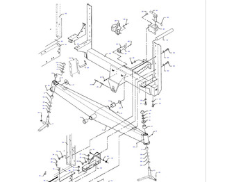 Essieu arrière MASSEY FERGUSON
