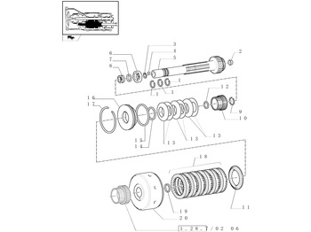 Boîte de vitesse et pièces NEW HOLLAND