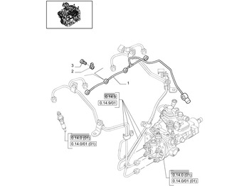 Moteur et pièces NEW HOLLAND