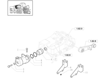 Vérin hydraulique NEW HOLLAND