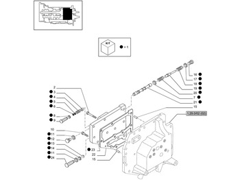 Valve hydraulique NEW HOLLAND