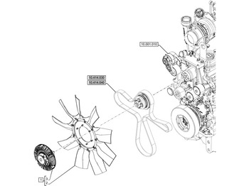 Ventilateur NEW HOLLAND