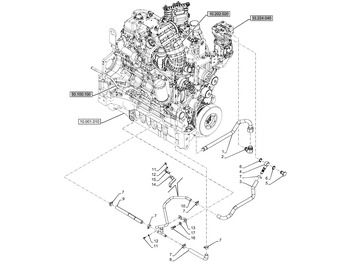 Moteur et pièces NEW HOLLAND