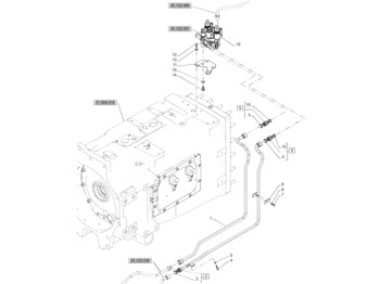 Pièces de rechange pour Tracteur agricole New Holland T6070 Rurka 47965884: photos 1