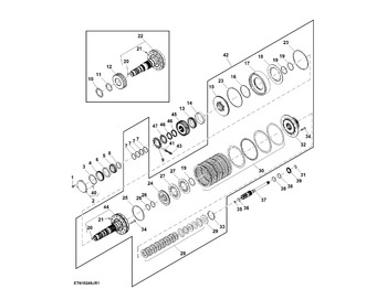 Embrayage et pièces JOHN DEERE