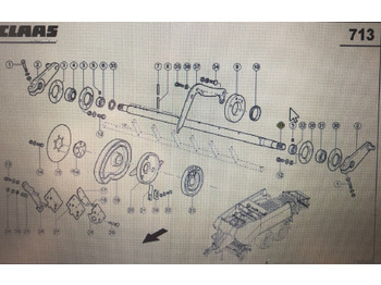 Pièces de rechange CLAAS