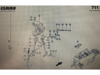 Pièces de rechange CLAAS