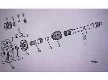 Pièces de rechange JOHN DEERE