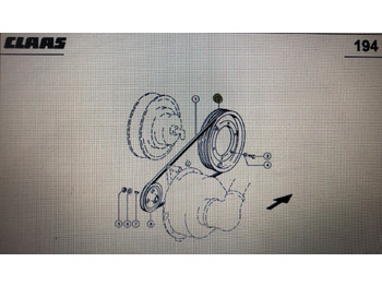 Pièces de rechange CLAAS