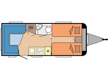 Caravane Hobby Excellent Edition 495 UL 2026 AUTARK 1800kg. ROL: photos 2
