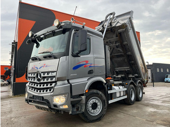 Camion benne Mercedes-Benz Arocs 2658 6x4 COMBI / RETARDER / FULL STEEL / BOX L=4435 mm: photos 2