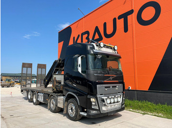 Camion porte-voitures Volvo FH 16 750 8x4 HMF2620K-5 / WINCH / PLATFORM L=7100 mm: photos 4 Camion porte-voitures Volvo FH 16 750 8x4 HMF2620K-5 / WINCH / PLATFORM L=7100 mm: photos 4