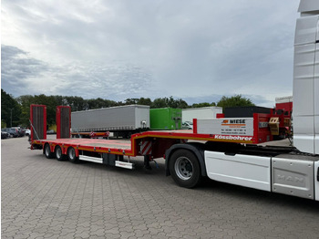 Semi-remorque surbaissé Kässbohrer K.SLS ECO Tieflader mit hydraulischen Rampen: photos 3 Semi-remorque surbaissé Kässbohrer K.SLS ECO Tieflader mit hydraulischen Rampen: photos 3