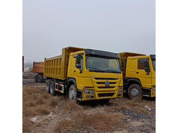 Camion benne HOWO HOWO 6x4 375 -yellow tipper: photos 2