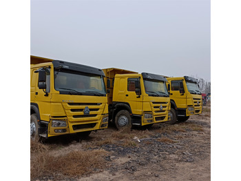 Camion benne HOWO HOWO 6x4 375 -yellow tipper: photos 3