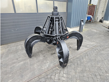 Grappin pour Engins de chantier Verachtert gsm poliepgrijper 600l orange peel grapple verachtert: photos 3