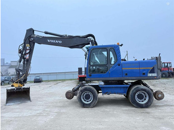 Pelle sur pneus VOLVO EW180