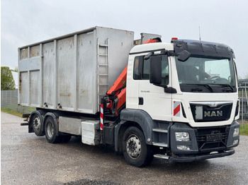 Camion benne MAN 26.360 TGS Pafinger PK12002 Glaskipper 2 Trennw.: photos 3 Camion benne MAN 26.360 TGS Pafinger PK12002 Glaskipper 2 Trennw.: photos 3