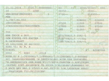 MAN 26.360 TGS Pafinger PK12002 Glaskipper 2 Trennw. — crédit-bail MAN 26.360 TGS Pafinger PK12002 Glaskipper 2 Trennw.: photos 2