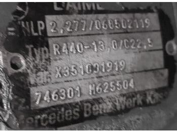 Différentiel pour Camion Mercedes-Benz R440 746301: photos 2 Différentiel pour Camion Mercedes-Benz R440 746301: photos 2