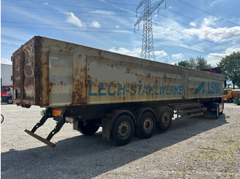 Semi-remorque benne Reisch RHKS-35/24SL Stahl Kippmulde 50 m3 Metallschrott: photos 5 Semi-remorque benne Reisch RHKS-35/24SL Stahl Kippmulde 50 m3 Metallschrott: photos 5