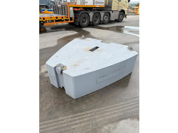 Contrepoids pour Engins de chantier Liebherr LTM /LR counterweight 10T: photos 2