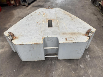 Contrepoids pour Engins de chantier Liebherr LTM /LR counterweight 10T: photos 2