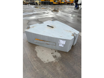 Contrepoids pour Engins de chantier Liebherr LTM /LR counterweight 10T: photos 3