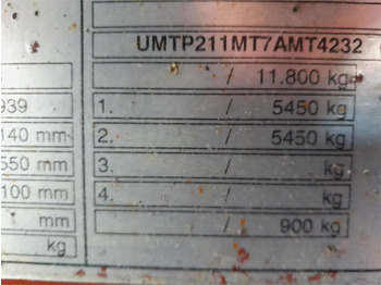 Remorque porte-engin surbaissée MTDK KC200 11,8 ton 5,2 mtr lad + ramper: photos 5 Remorque porte-engin surbaissée MTDK KC200 11,8 ton 5,2 mtr lad + ramper: photos 5