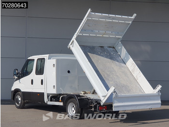 Utilitaire benne Iveco Daily 35C14 Kipper met Kist Dubbel Cabine Dubbellucht 3,5t Trekhaak Airco Cruise Euro6 Tipper Benne Kieper 2m3 Airco Trekhaak Cruise c: photos 2