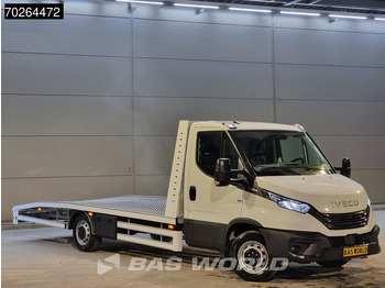 Véhicule utilitaire neuf Iveco Daily 35S18 3.0L Automaat Autotransporter 2025model LED ACC Lier Trekhaak Oprijwagen Cartransporter Airco Trekhaak: photos 5