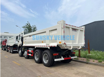 Camion benne pour transport de matériaux granulaires HOWO 8X4 dump truck: photos 4
