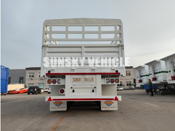 Semi-remorque plateau pour transport de matériaux granulaires neuf SUNSKY: photos 2 Semi-remorque plateau pour transport de matériaux granulaires neuf SUNSKY: photos 2