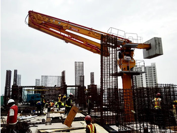 XCMG Schwing Concrete Distributor HGP32 High Efficiency 22kw 32m Hydraulic Spider Concrete Placing Boom Made in China — crédit-bail XCMG Schwing Concrete Distributor HGP32 High Efficiency 22kw 32m Hydraulic Spider Concrete Placing Boom Made in China: photos 5