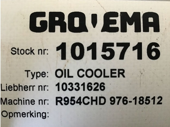 Radiateur d'huile LIEBHERR