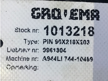 Moteur et pièces Liebherr Pin 90x218x203: photos 2 Moteur et pièces Liebherr Pin 90x218x203: photos 2