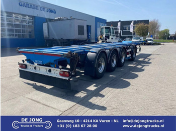 Semi-remorque porte-conteneur/ Caisse mobile D-TEC