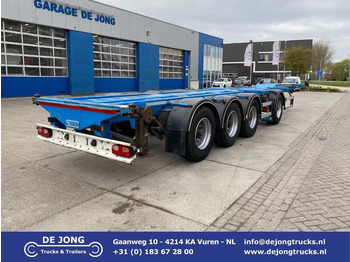 Semi-remorque porte-conteneur/ Caisse mobile D-TEC