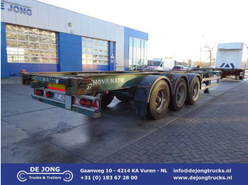Semi-remorque porte-conteneur/ Caisse mobile FLANDRIA