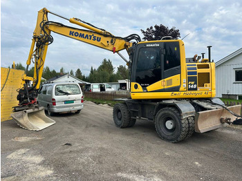 Pelle sur pneus KOMATSU PW148-11
