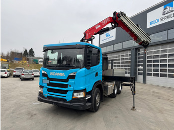 Camion grue SCANIA G