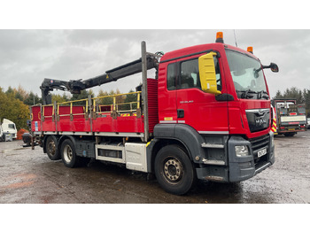 Camion plateau MAN TGS 26.360