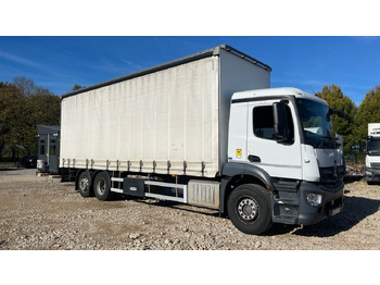 Camion à rideaux coulissants MERCEDES-BENZ Antos