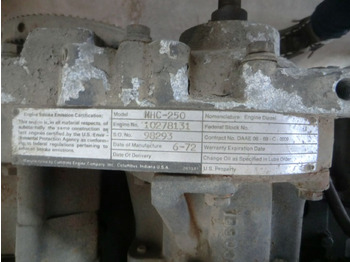 Moteur pour Engins de chantier CUMMINS NHG-250 MOTORE USATO, IN SMONTAGGIO: photos 4