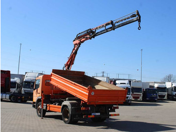 Camion benne, Camion grue neuf Mercedes-Benz Actros 1523, CRANE ATLAS 60.1, THREESSIDED: photos 4